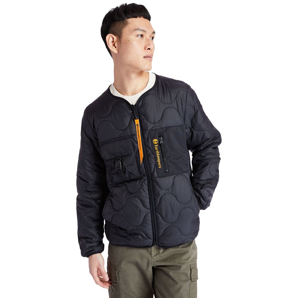 Jaqueta Masculino - Timberland Ecoriginal Ek+ Onion Quilted - CXRLV8912 - Pretas